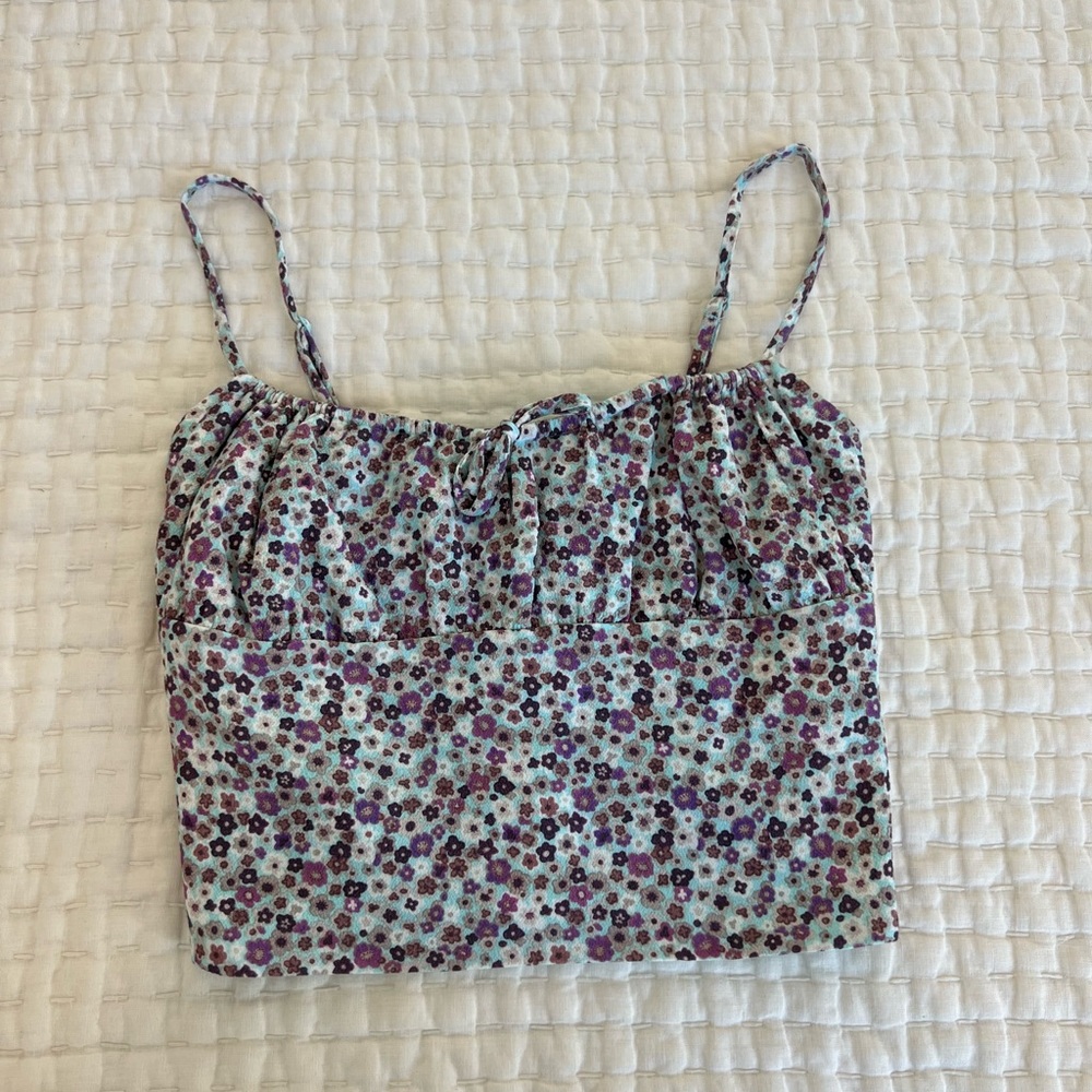 Aritzia Sunday Best Floral Blouse